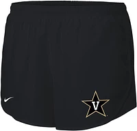 Nike Women's Vanderbilt Commodores Dri-FIT Tempo Black Shorts