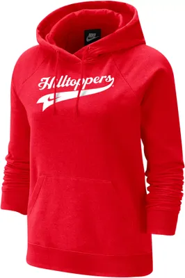 Nike Women's Western Kentucky Hilltoppers Red Varsity Pullover Hoodie