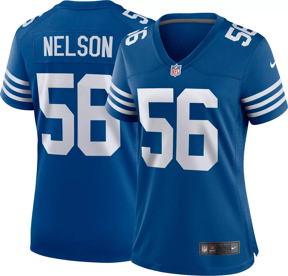 Nike Women's Indianapolis Colts Quenton Nelson #56 Alternate Blue Game Jersey