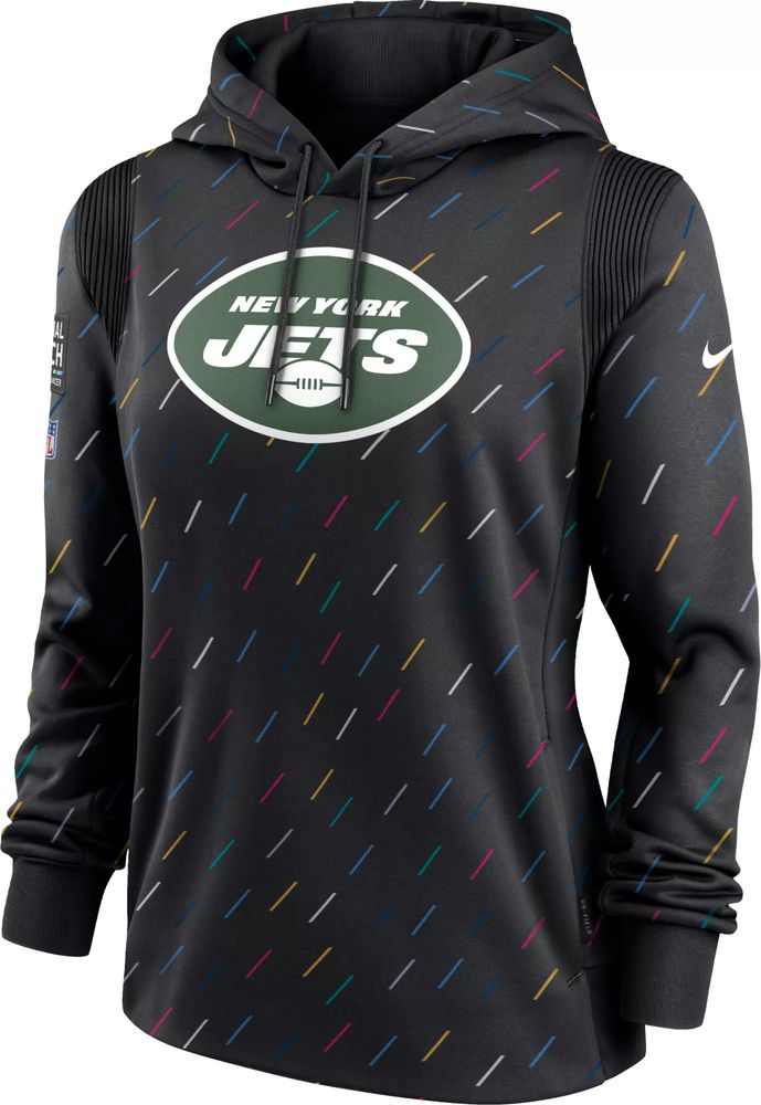 Dick's Sporting Goods Nike Women's New York Jets Crucial Catch Anthracite  Pullover Hoodie