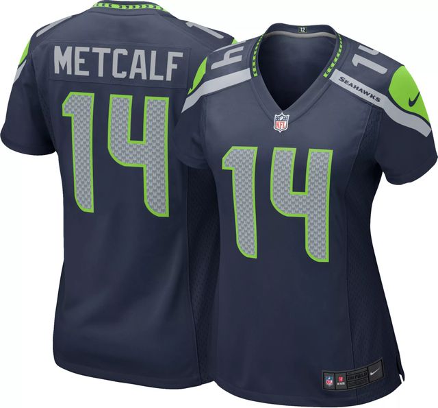 Nike / Youth Seattle Seahawks D.K. Metcalf #14 Turbo Green Game