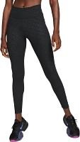 Nike Women's Dri-FIT One Icon Clash Mid-Rise 7/8 Printed Leggings