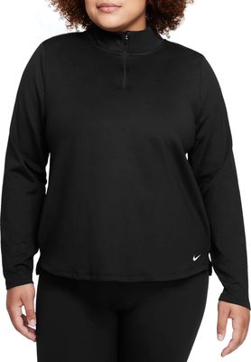 Nike Women's One Therma-FIT Long-Sleeve 1/2-Zip Top