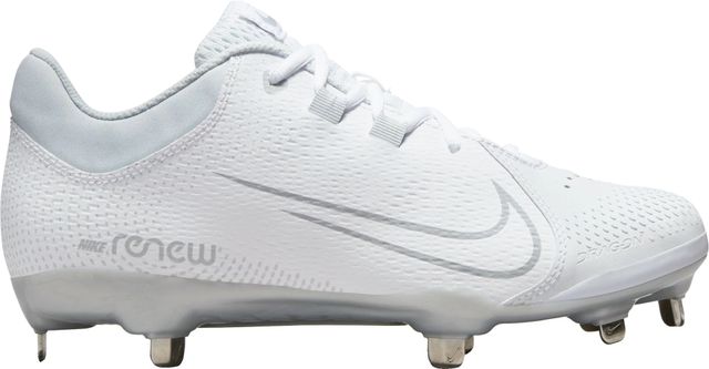 Nike Lunar Vapor Ultrafly Elite 2 Men's Cleat, White/Black, 14 D(M