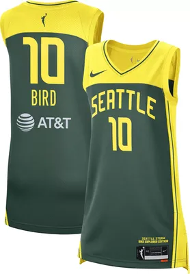 Nike Women's Seattle Storm Sue Bird #10 Green Explorer Edition Jersey
