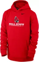 Nike Youth Ball State Cardinals Cardinal Club Fleece Pullover Hoodie