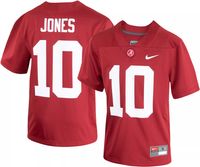 Alabama Crimson Tide #10 Mac Jones Football Black Jersey - Tee Fashion Star