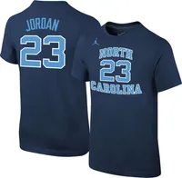 Jordan Youth North Carolina Tar Heels Michael #23 Navy T-Shirt