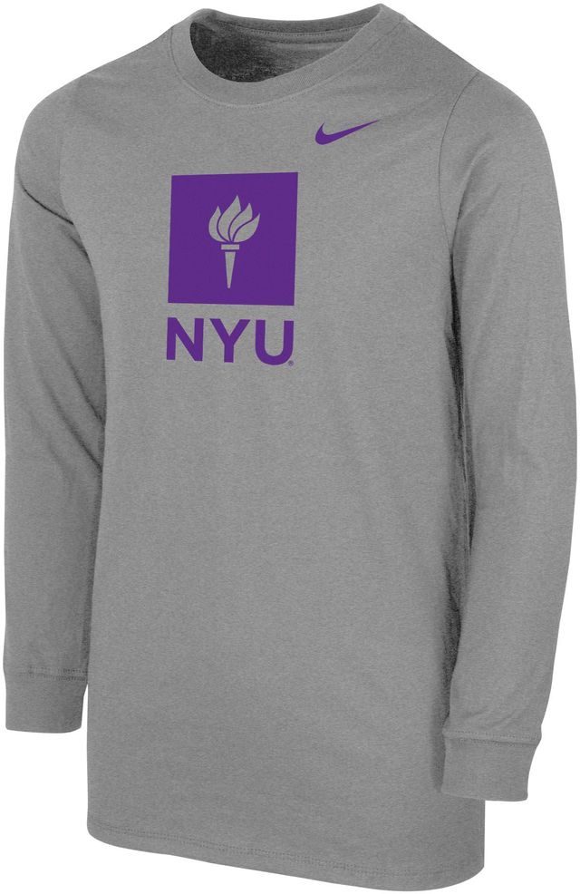 Nike / Men's NYU Violets NYU Purple Dri-FIT Cotton T-Shirt