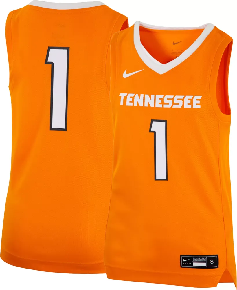 Nike Youth Tennessee Volunteers #1 Orange Replica Basketball Jersey