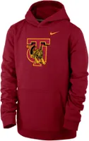 Nike Youth Tuskegee Golden Tigers Crimson Club Fleece Pullover Hoodie