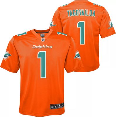 Miami Dolphins Road Game Jersey - Tua Tagovailoa - Youth