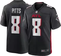 Nike Youth Atlanta Falcons Kyle Pitts #8 Black Game Jersey