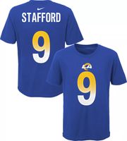 Nike Youth Los Angeles Rams Matthew Stafford #9 Royal T-Shirt