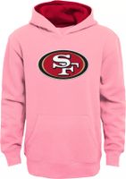 NFL San Francisco 49ers Girls' Crop Hooded Sweatshirt - S