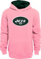 Girls Youth Pink Buffalo Bills Prime Pullover Hoodie