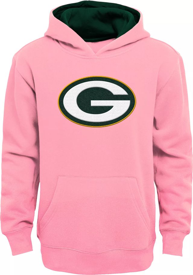 Dick's Sporting Goods NFL Team Apparel Youth Green Bay Packers Primary Logo  Grey Hoodie