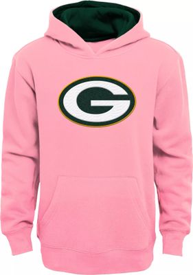 Outerstuff Packers Girls GB Prime Pink Po Hoodie X-Large Pink