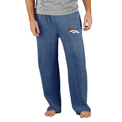 Concepts Sport Men's Denver Broncos Navy Mainstream Pants