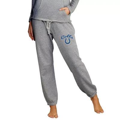 Concepts Sport Women's Indianapolis Colts Grey Mainstream Cuffed Pants