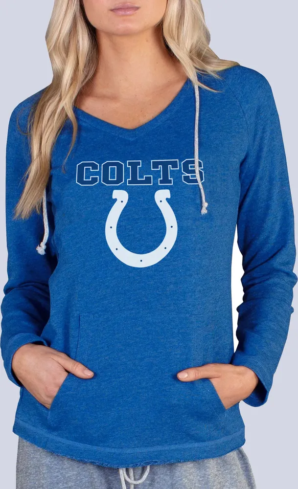 Concepts Sport Women's Indianapolis Colts Mainstream Royal Hoodie