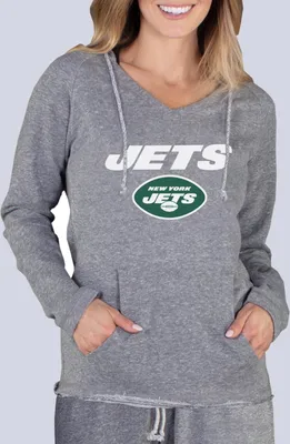 Concepts Sport Women's New York Jets Mainstream Grey Hoodie