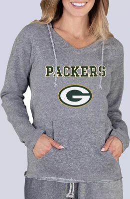 Concepts Sport Women's Green Bay Packers Mainstream Grey Hoodie