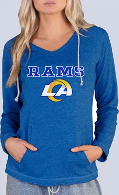 Concepts Sport Women's Los Angeles Rams Mainstream Royal Hoodie