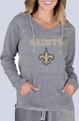 Concepts Sport Women's New Orleans Saints Mainstream Grey Hoodie