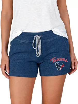 Concepts Sport Women's Houston Texans Mainstream Navy Shorts