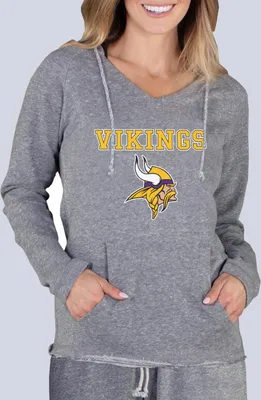 Concepts Sport Women's Minnesota Vikings Mainstream Grey Hoodie