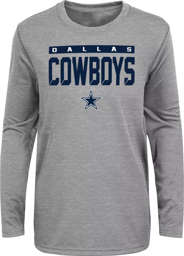 Dick's Sporting Goods NFL Team Apparel Girl's Dallas Cowboys White Long  Sleeve T-Shirt