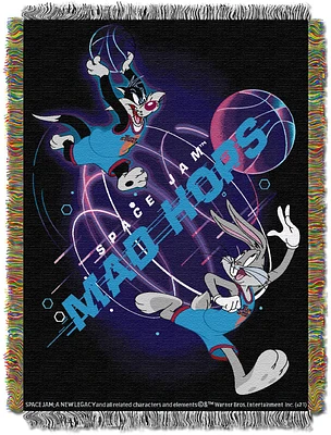 TheNorthwest Space Jam 2 “Mad Hops” Woven Tapestry Throw Blanket