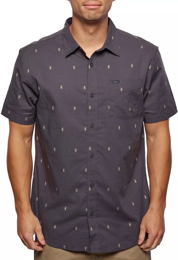 Dick's Sporting Goods Columbia Men's Dallas Cowboys Tamiami Navy Button-Up  Dress Shirt