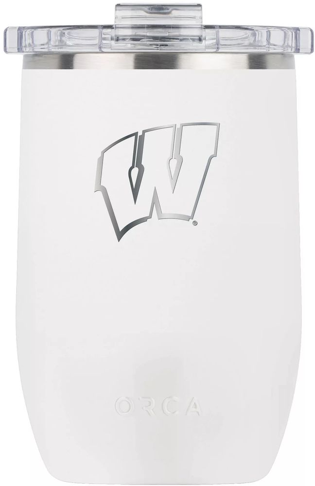 Wisconsin Badgers Arctic 20 oz. Stainless Steel Tumbler