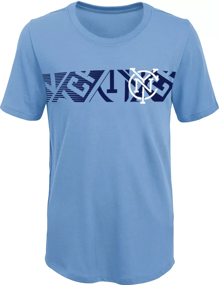 MLS Youth New York City FC Equalizer Blue T-Shirt