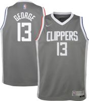 Jordan Youth Los Angeles Clippers Paul George #13 Black Dri-FIT Swingman  Jersey