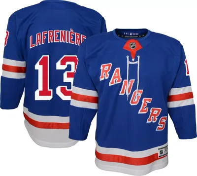 NHL Youth New York Rangers Alexis Lafrenière #13 Home Premier Jersey