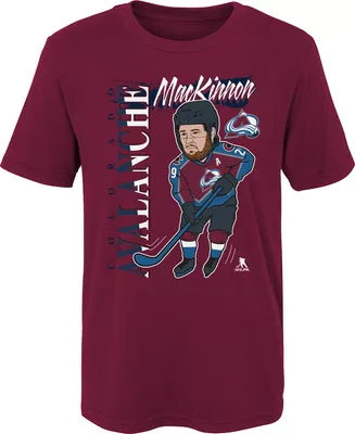 NHL Youth Colorado Avalanche Nathan MacKinnon #29 Grey T-Shirt
