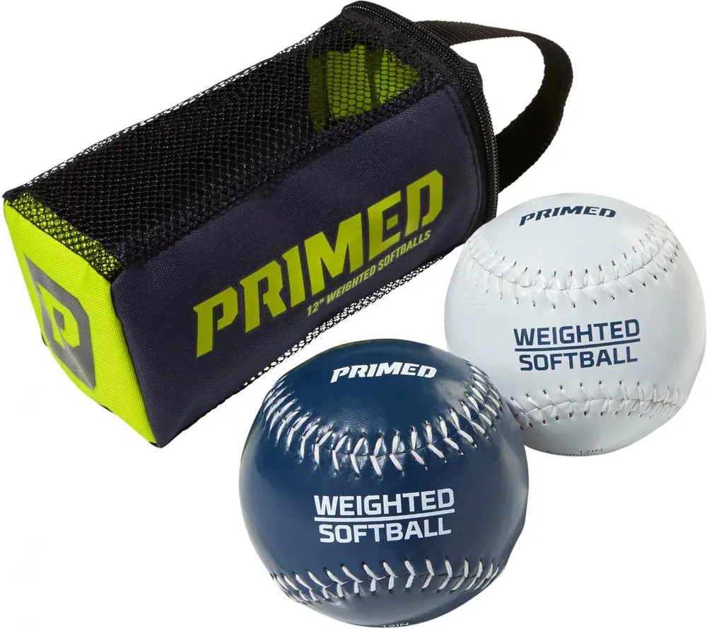 PRIMED 12" Weighted Softballs - 2 Pack