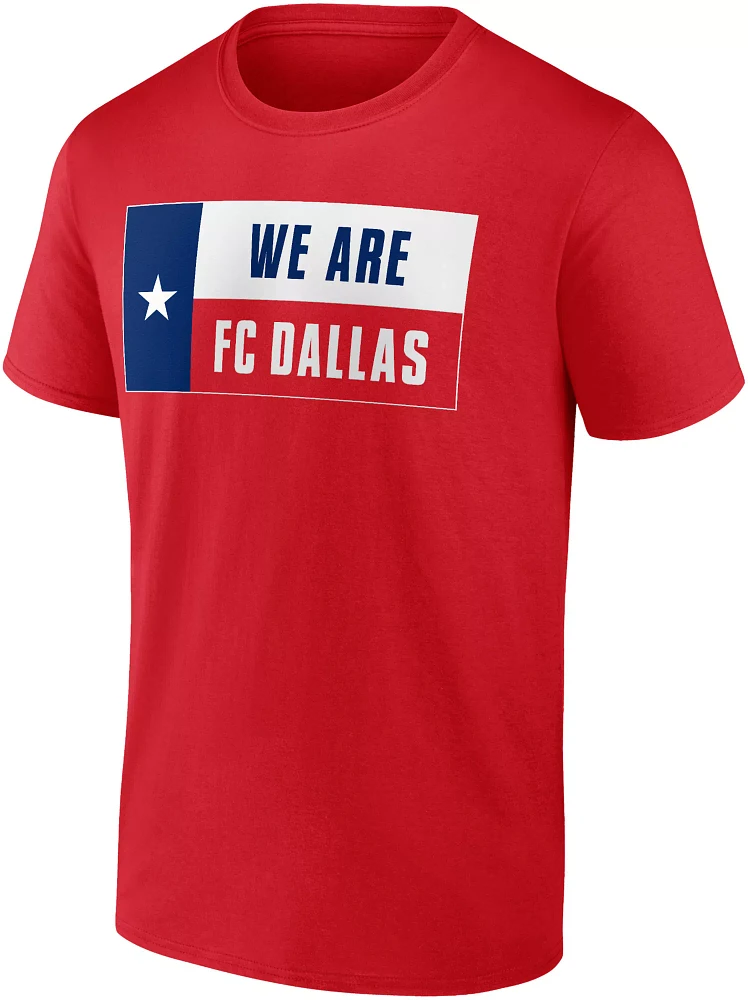 MLS FC Dallas Team Chant Red T-Shirt