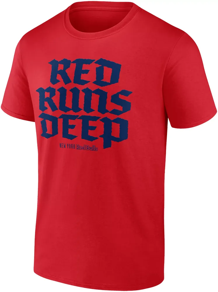 MLS New York Red Bulls Team Chant Navy T-Shirt