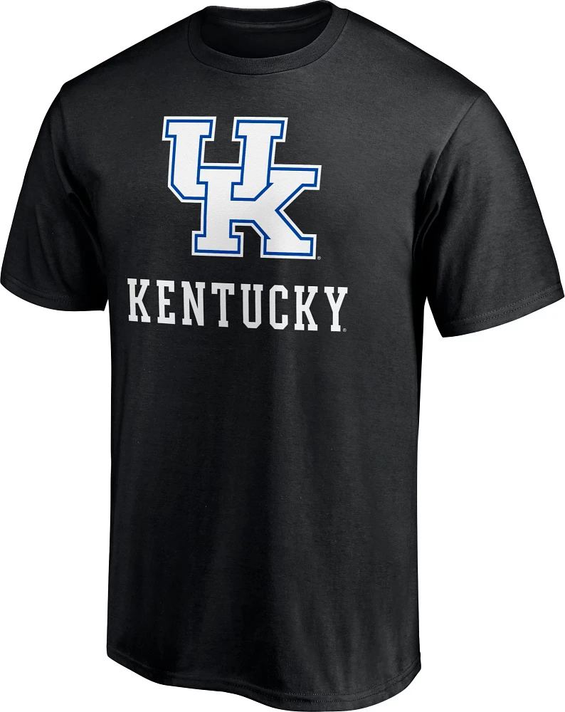 NCAA Men's Kentucky Wildcats Black Lockup T-Shirt