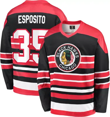 NHL Chicago Blackhawks Tony Esposito #35 Breakaway Vintage Replica Jersey