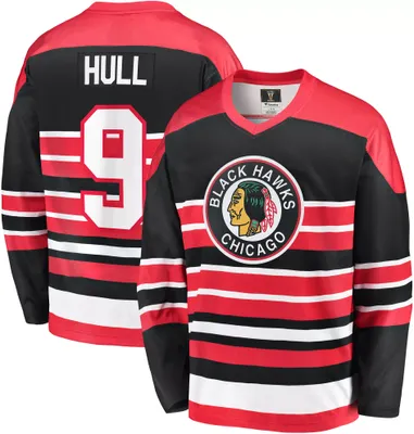 NHL Chicago Blackhawks Bobby Hull #9 Breakaway Vintage Replica Jersey