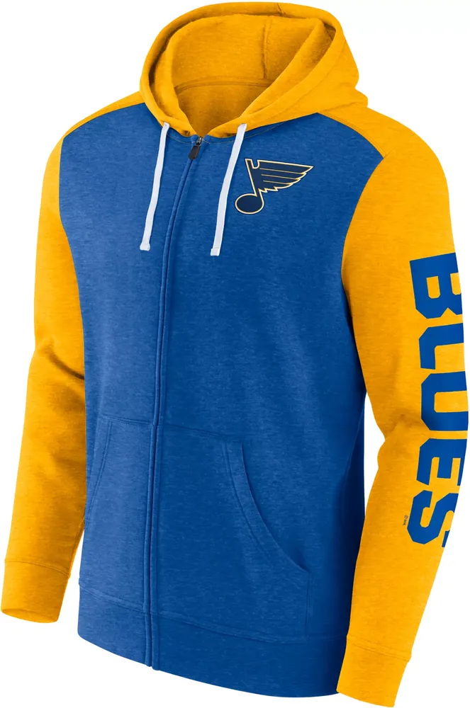 NHL St. Louis Blues Cotton Royal Full-Zip Hoodie