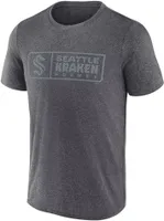 NHL Seattle Kraken Lights Out Charcoal Synthetic T-Shirt