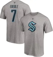 NHL Seattle Kraken Jordan Eberle #7 Grey Player T-Shirt