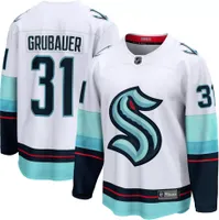 NHL Seattle Kraken Philipp Grubauer #31 Breakaway Away Replica Jersey