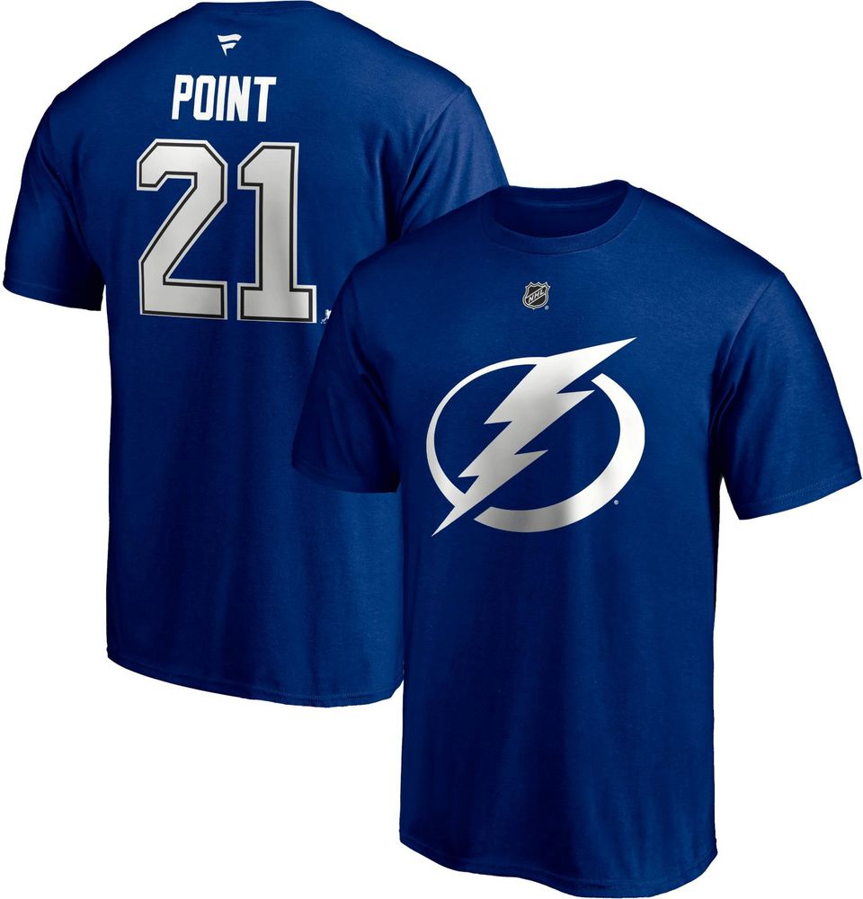 NHL Tampa Bay Lightning Brayden Point #21 Blue Player T-Shirt